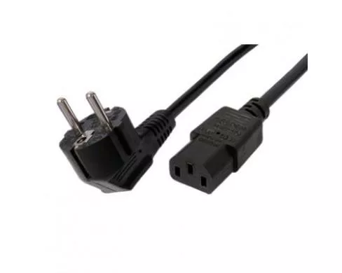 Cable alimentacion cpu a red schuko 1.8m  pc-186-vde