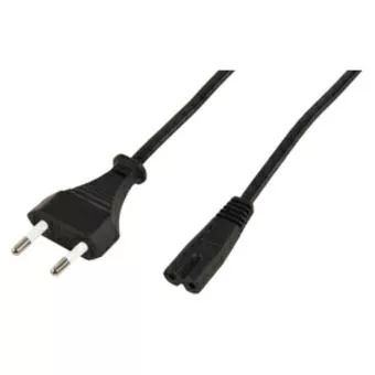 Cable alimentacion Philips forma ocho / IEC C7 / 2m / Cablexpert / Pc-184-vde