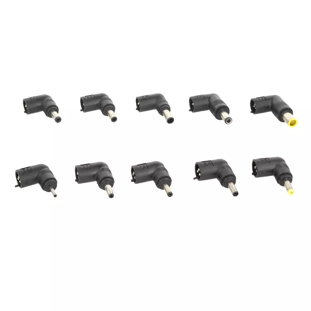 Conectores adicionales (10 diferentes) para cargador autom&aacute;tico 65W y 90W Movano
