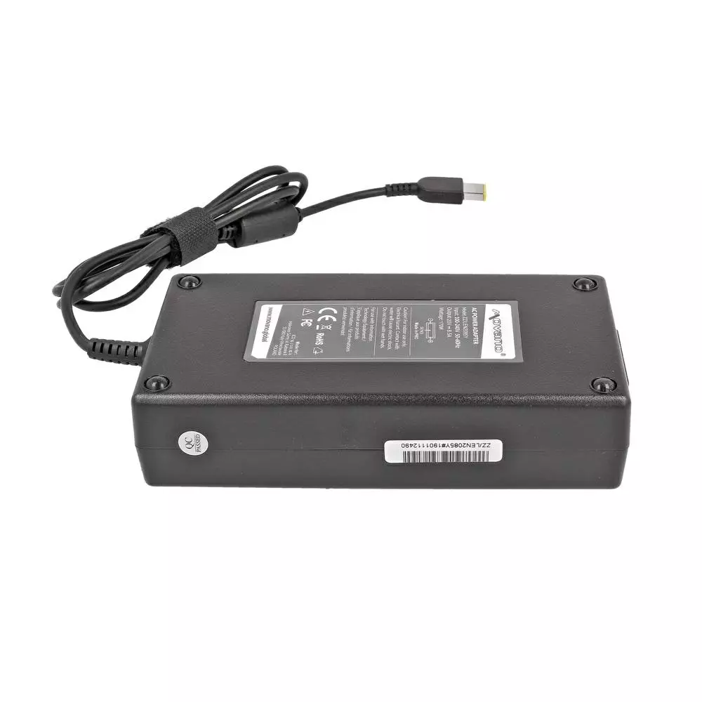 Cargador compatible para port&aacute;til LENOVO 170W 20V 8.5A 11.0x4.5 mm (rectangular) Movano