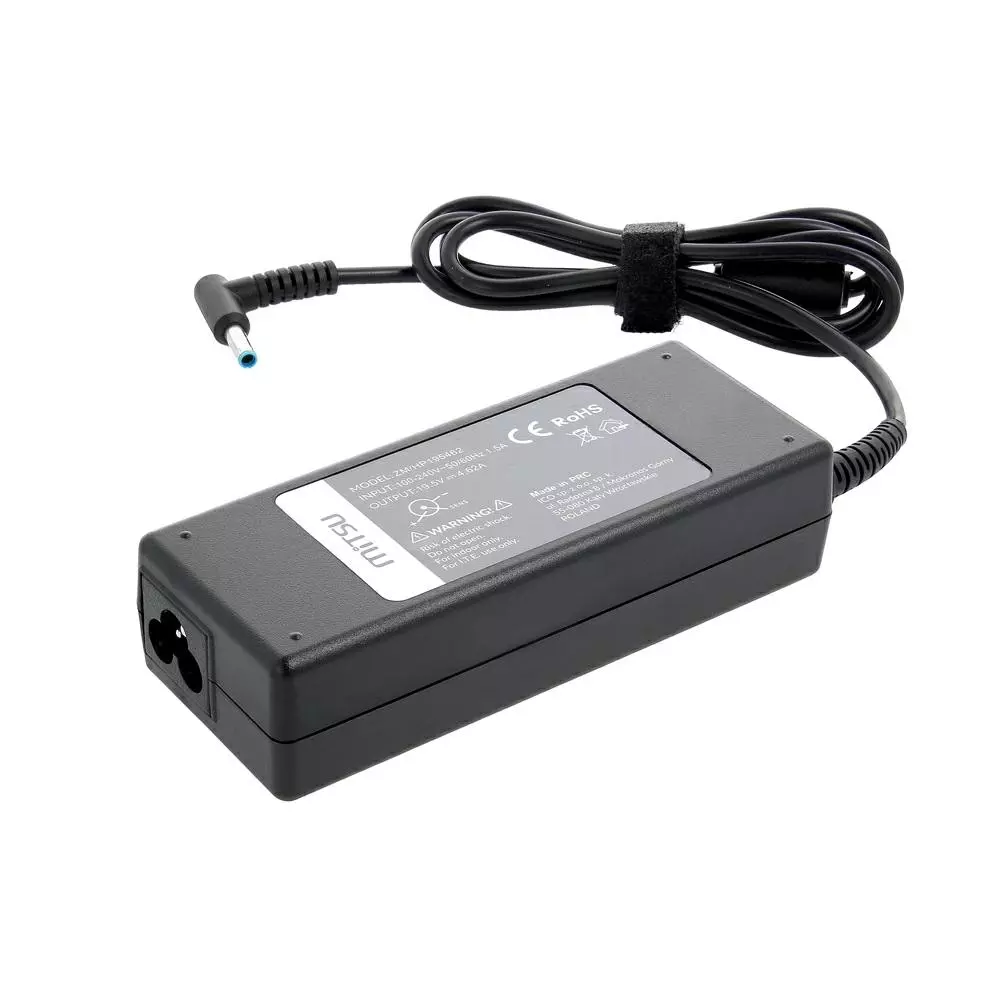Cargador compatible para port&aacute;til HP 90W 19.5V 4.62A 4.5x3.0 mm Mitsu