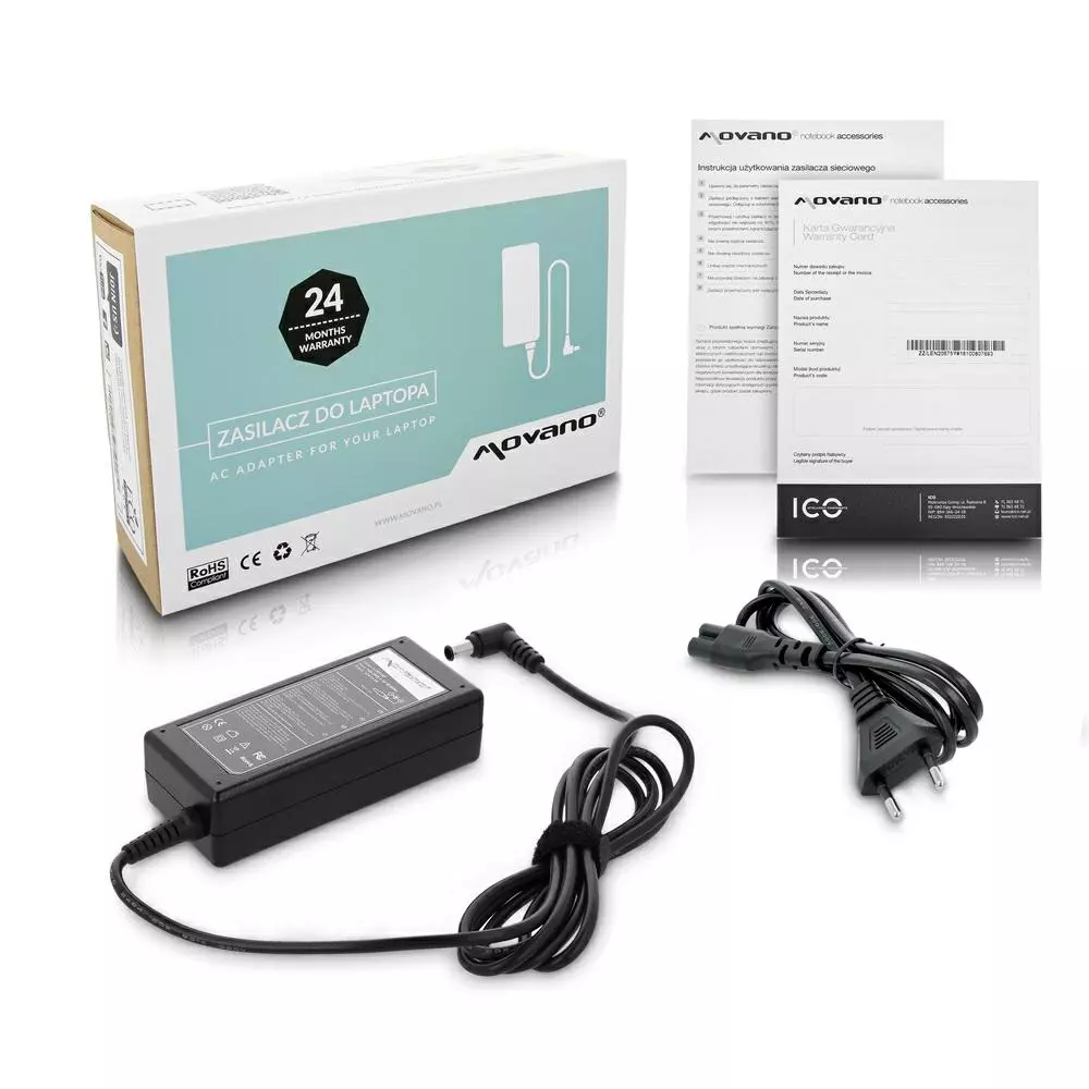 Cargador compatible para monitor LG 48W 12V 4A 6.5x4.4mm Movano