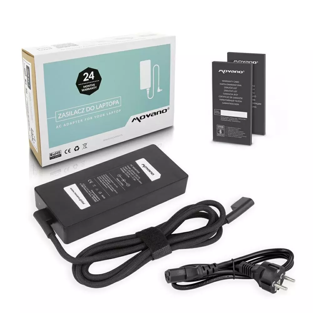 Cargador compatible para port&aacute;til RAZER 230W 19.5V 11.8A 3 PIN Movano
