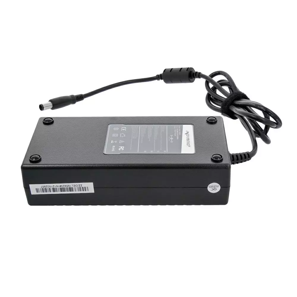 Cargador compatible para port&aacute;til DELL / MSI 180W 19.5V 9.23A 7.4x5.0 Movano