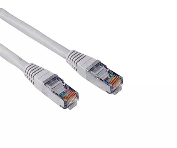 Cable red latiguillo RJ45 Cat.6e  S/FTP / 30 metros / Apantallado / Blanco / 606011