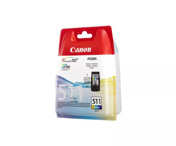 Tinta Original CANON CL511 Color / 244 Pag.