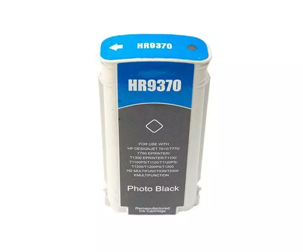 Tinta gen&eacute;rica para HP N72 negro photo  c9370a