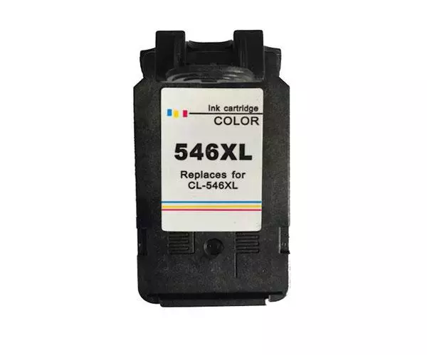 Tinta reciclada gen&eacute;rica para CANON CL546 XL Color (Muestra nivel de tinta)