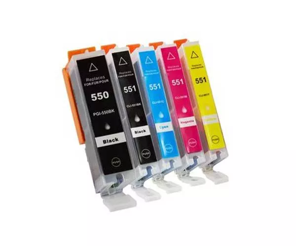 Tinta gen&eacute;rica para CANON CLI551 XL Cian