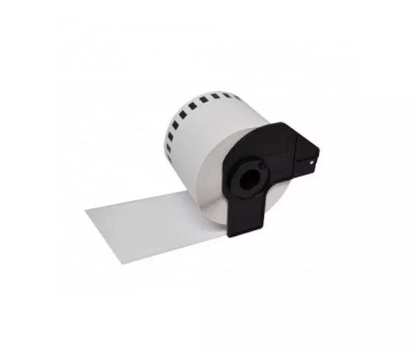 Etiquetas gen&eacute;ricas removibles para BROTHER DK44205 Negro / Blanco