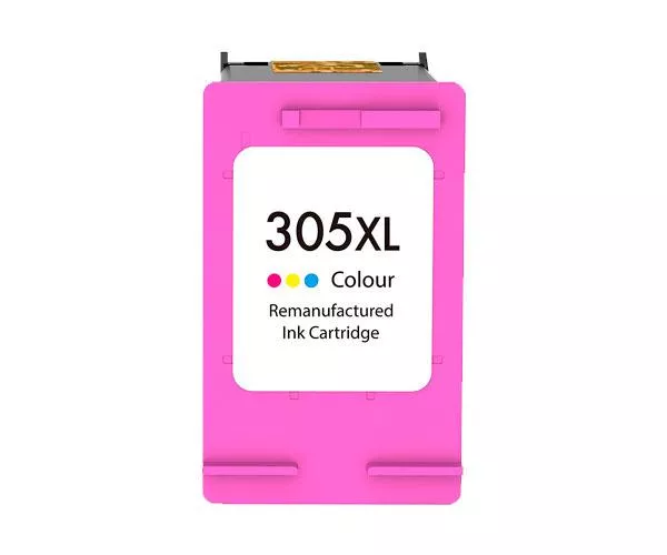 Tinta reciclada gen&eacute;rica para HP n305 XL Color 18ml / 370 Pag. (Muestra el nivel de tinta)