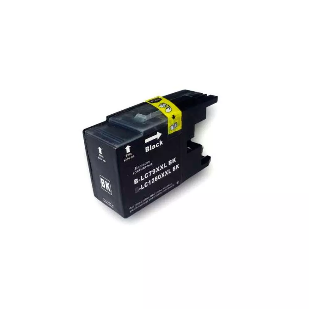 Tinta gen&eacute;rica para BROTHER LC1280 XXL Negro / Tama&ntilde;o grande