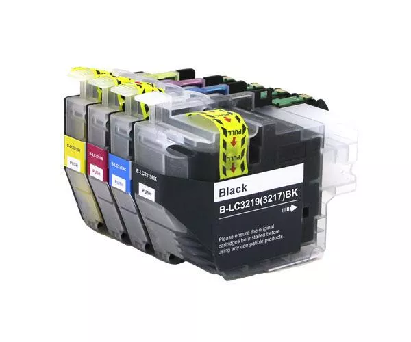 Tinta gen&eacute;rica para BROTHER LC3217 Amarillo