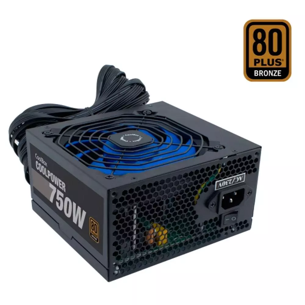 &divide; Fuente alimentacion coolbox coo-facpo-750 750w 80+ bronze