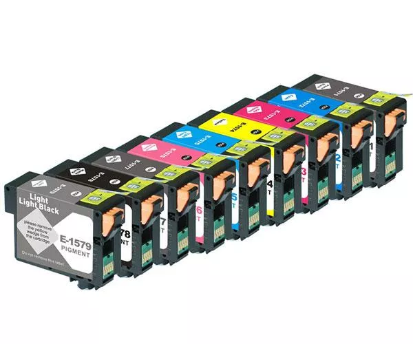 Tinta gen&eacute;rica para EPSON T1577 negro light