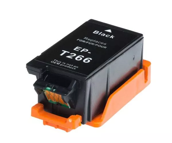 Tinta gen&eacute;rica para EPSON T266 negro  c13T26614010