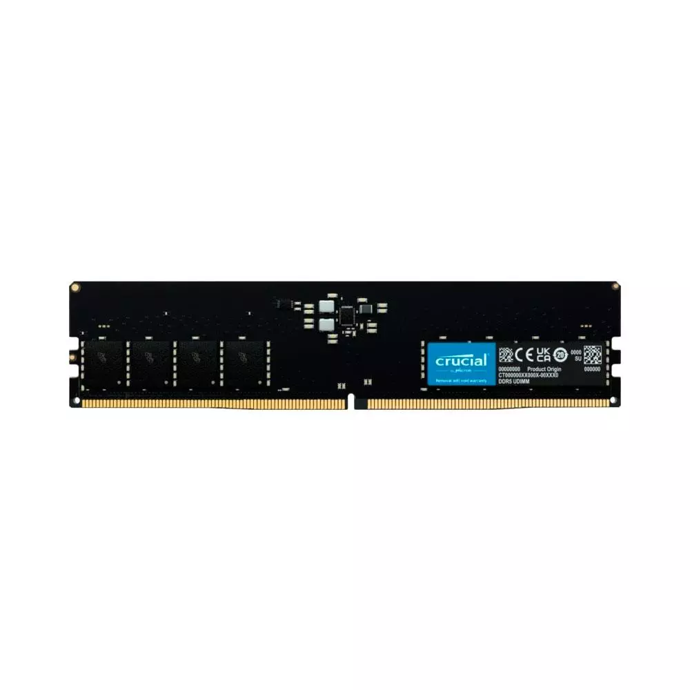 Memoria Ram Crucial DIMM DDR5 16Gb 5600mhz / CL46 / CT16G56C46U5