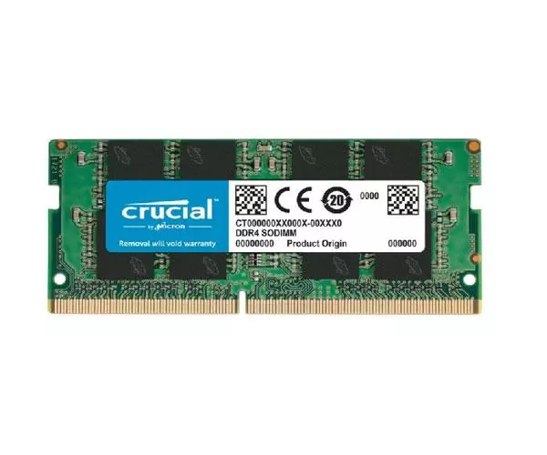 Memoria Ram Crucial SODIMM DDR4 8Gb 3200mhz  / Non-ecc / CT8G4SFRA32A
