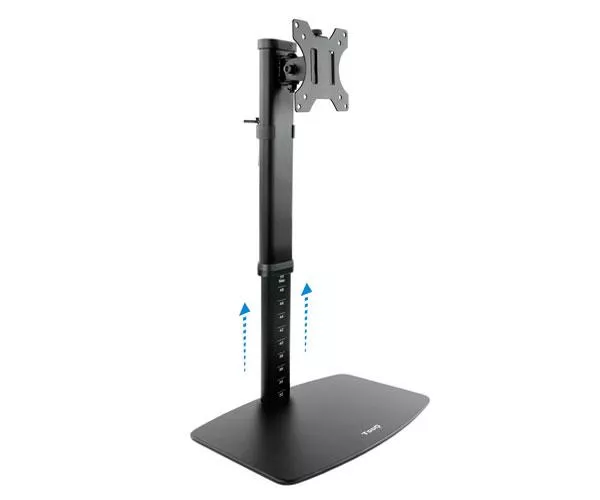 &divide; Soporte de mesa con base tooq db1127tn-b para 1 pantalla de 17-27" max. 6kg vesa 75x75 y 100x100 neg