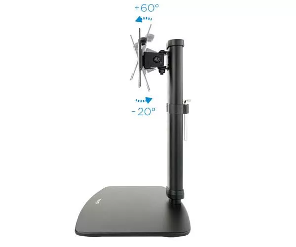 &divide; Soporte de mesa con base tooq db1127tn-b para 1 pantalla de 17-27" max. 6kg vesa 75x75 y 100x100 neg