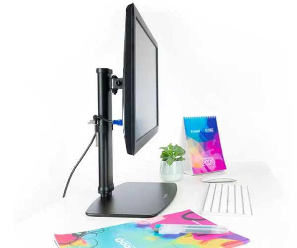 &divide; Soporte de mesa con base tooq db1127tn-b para 1 pantalla de 17-27" max. 6kg vesa 75x75 y 100x100 neg