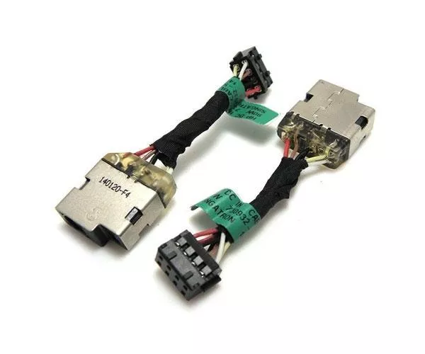 Dc-Jack compatible para portatil HP Pavilion 15-n series / 14-n  / cable de 5.5 cm / 8 pin