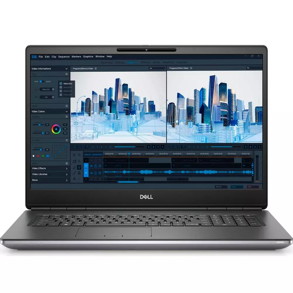 Port&aacute;til Reacondicionado DELL Precision 7760 17.3" / i7-11th / 32GB / 512Gb M.2 / Windows 11 Pro / Teclado espa&ntilde;ol / Grado A / RTX A3000