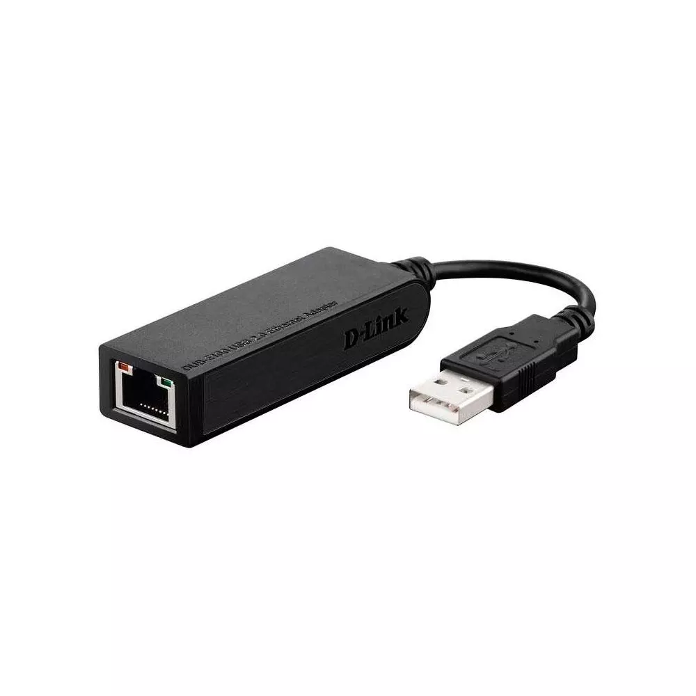 Adaptador conversor USB 2.0 a Ethernet RJ45 / D-Link / DUB-E100