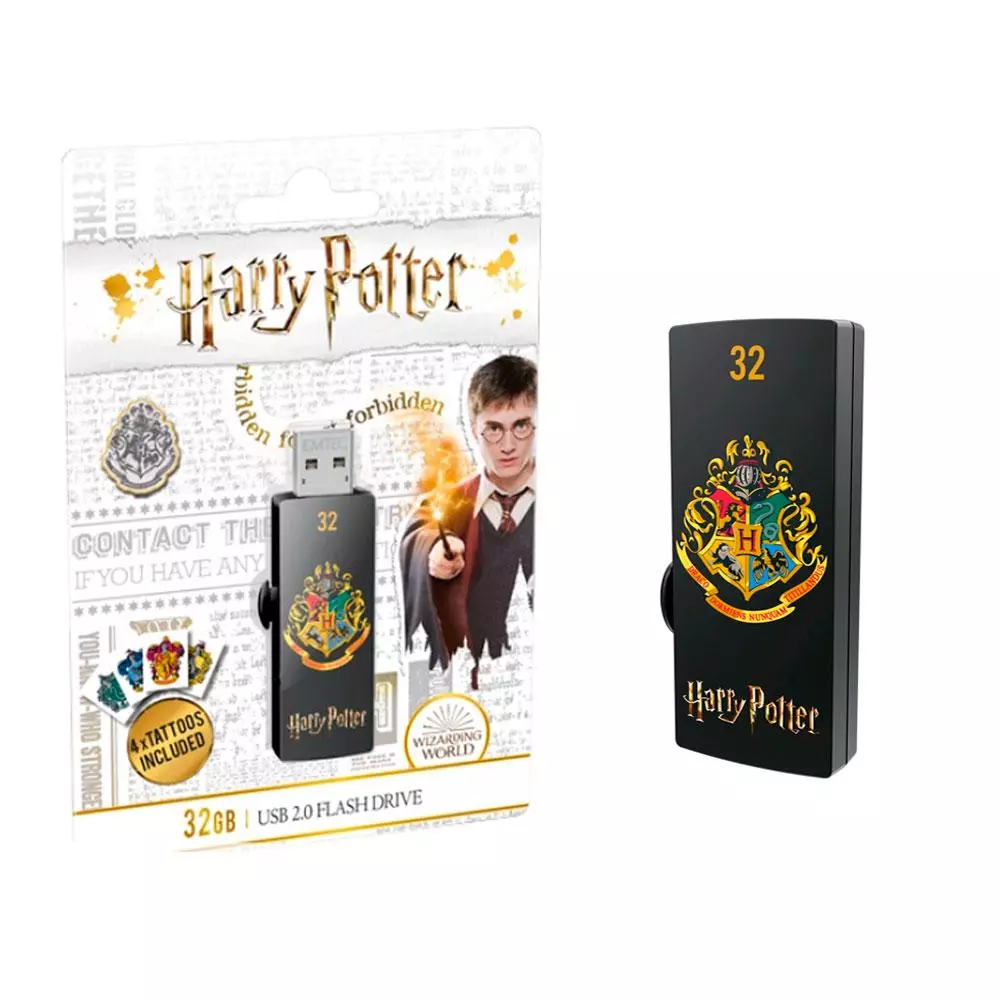 Pendrive Emtec Harry Potters Hogwarts / USB 2.0 / 32 GB / ECMMD32GM730HP05
