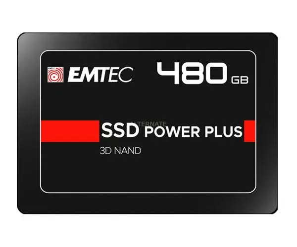 Disco duro 2.5 SSD Emtec 480Gb / X150 Power Plus / 3D Nand Phison / Sata3 ECSSD480GX150