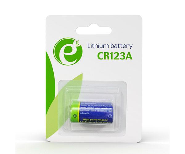 Batteria Al Litio CR123A 3V TYZON - Alta Capacità, Per Torce, Sensori, Fotocamere