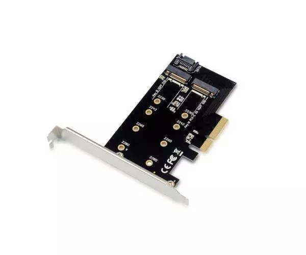 Tarjeta controladora Conceptronic Pci Express Gen 3.0 X4 / 2 Puertos M.2 SSD / EMRICK04B