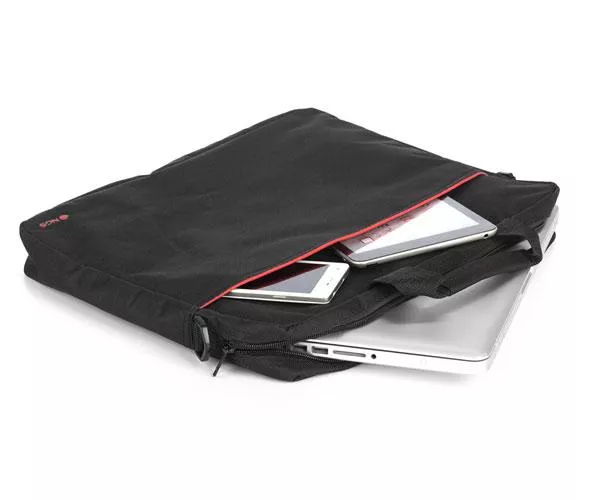Maletin portatil Ngs Enterprise hasta 15.6 pulg. / 2 Compartimentos / Negro