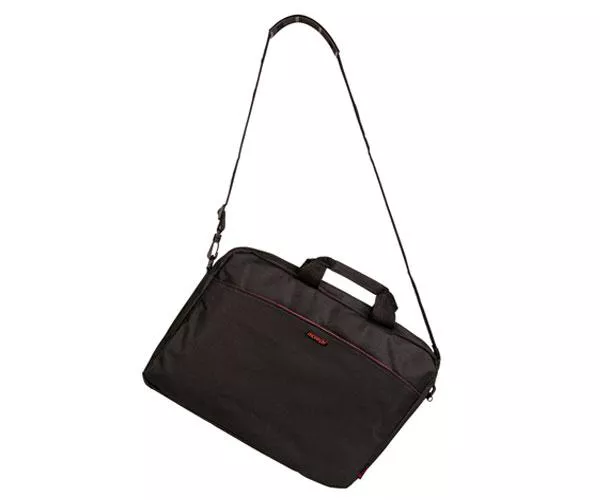 Maletin portatil Ngs Enterprise hasta 15.6 pulg. / 2 Compartimentos / Negro