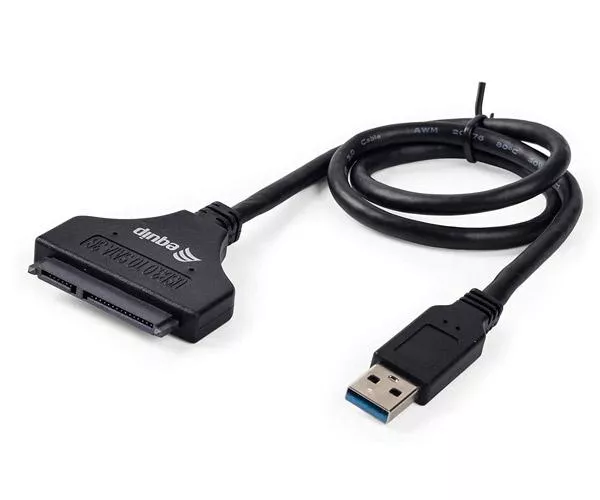 Cable adaptador USB 3.0 a Sata / SSD- HDD 2.5" / Equip Eq133471