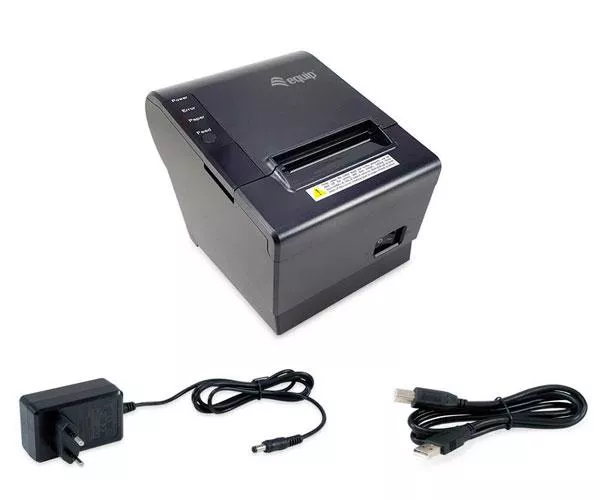 Impresora tickets termica Equip / Papel 58mm / USB / Rj45 / Negra EQ351001