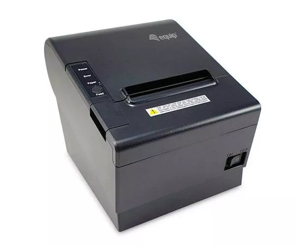 Impresora tickets termica Equip / Papel 80mm / Serie / USB / Rj45 / Negra / EQ351003
