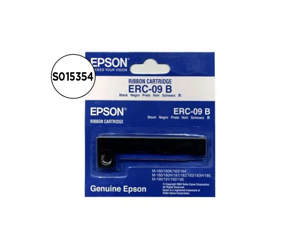 Cinta original Epson Erc09 negro / m160 / m164 / m180 / hx20