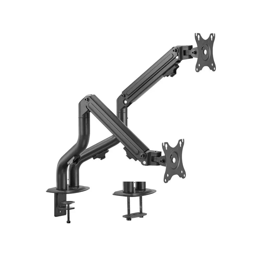 Soporte de mesa Tv - Monitor doble 17"-32" / Negro / EWENT / EW1534