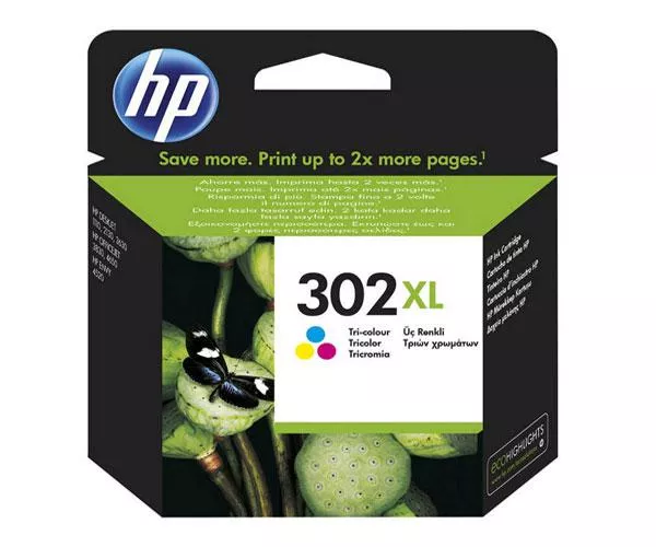 Tinta Original Hp n302 XL Color f6u67ae / 330 Pag.