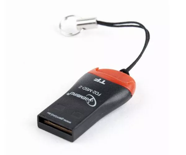 Lector de tarjetas Micro sd a USB Gembird / FD2-MSD-3