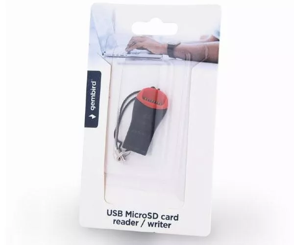 Lector de tarjetas Micro sd a USB Gembird / FD2-MSD-3