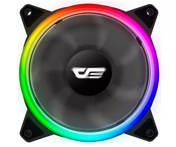 Ventilador Caja Gaming Darkflash DR12 Pro / 120mm / A-Rgb / Pack 3 / Controladora y mando incluidos / Aspas Blancas