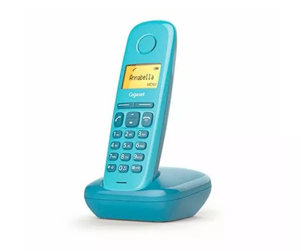 Telefono Inal&aacute;mbrico Dect Gigaset Basic 100 / Idenficador de llamadas / Pantalla retroiluminada / Negro