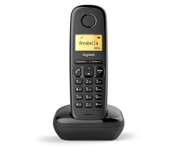 Telefono Inal&aacute;mbrico Dect Digital Gigaset A170 Negro
