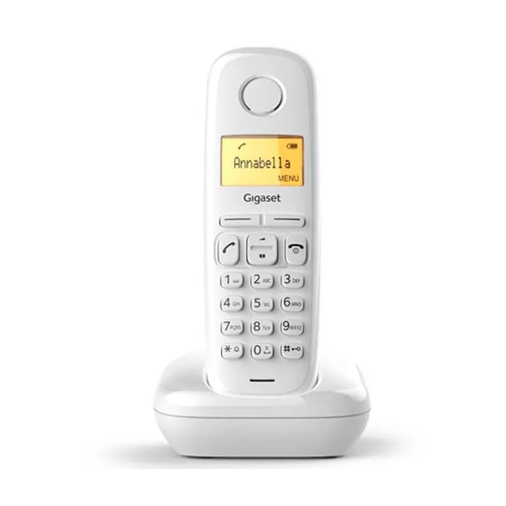 Telefono Inal&aacute;mbrico Dect Diigital Gigaset A170 Blanco