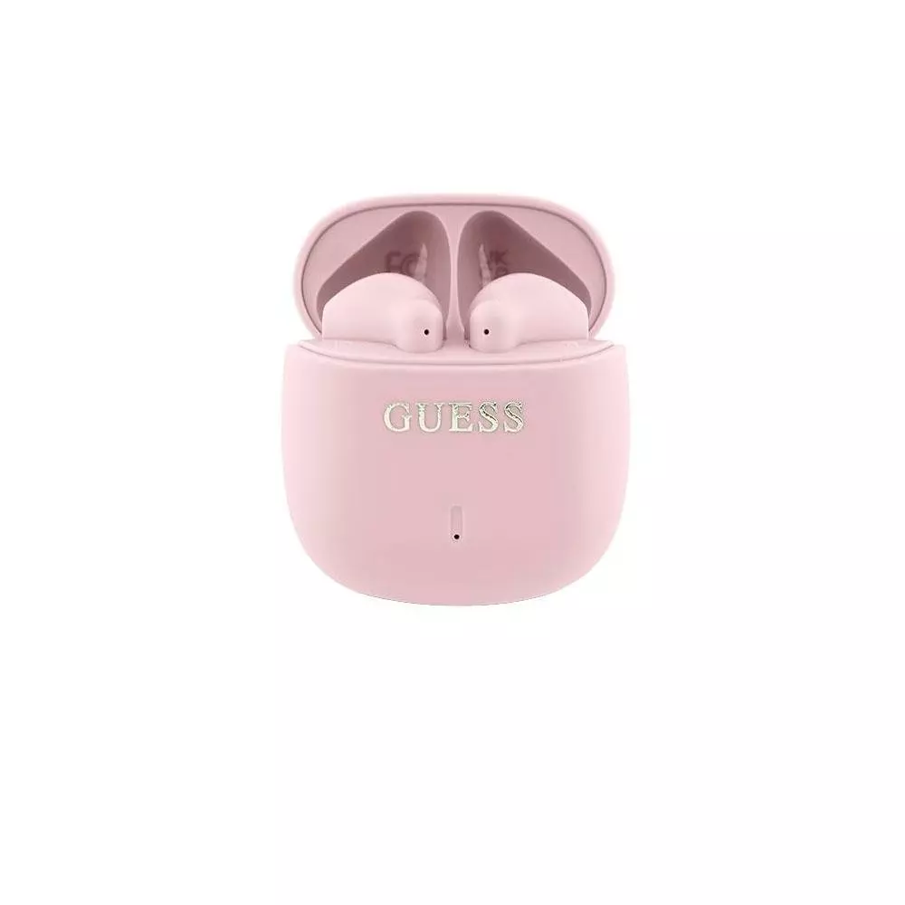 Auricular inal&aacute;mbrico Guess Classic / TWS / Bt 5.3 / Control por voz / 300 mAh / Rosa / GUTWSJ14ESGP