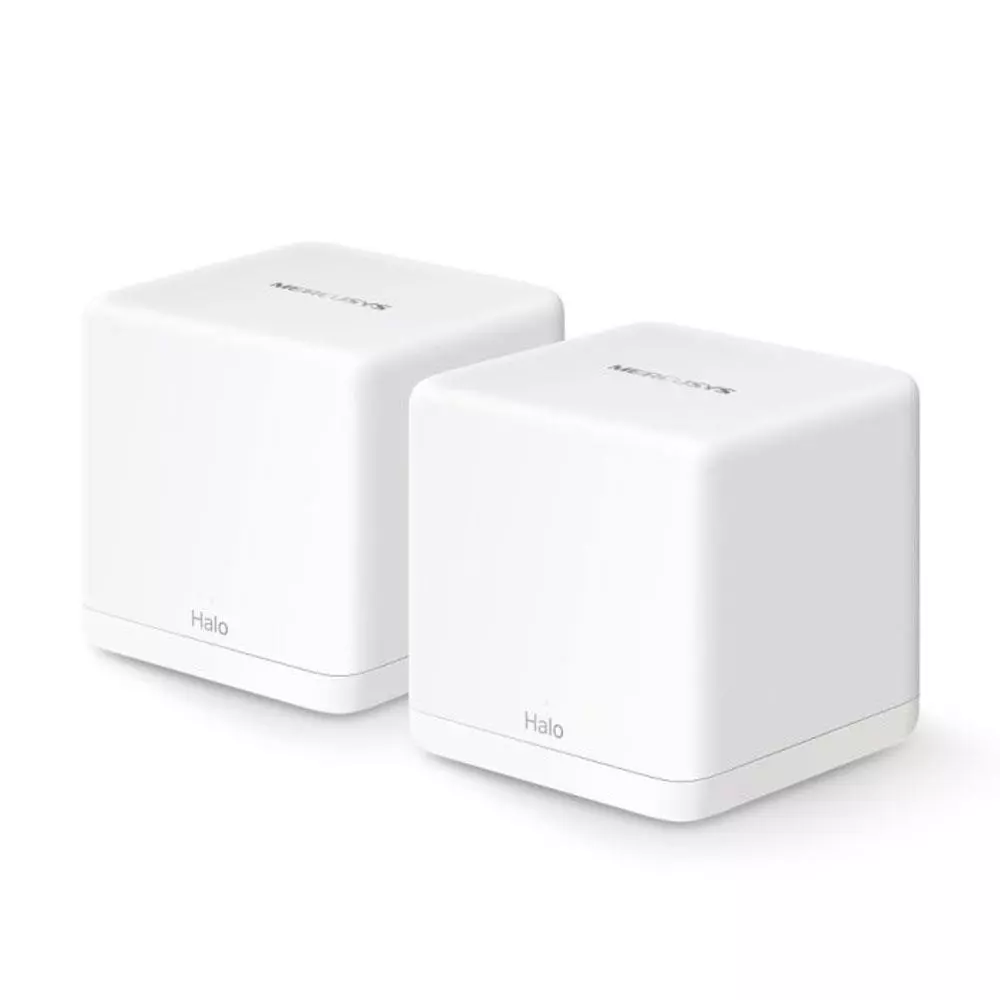 Punto de acceso Wifi 6 Mesh Mercusys Halo H60X AX1500 Doble Banda / Pack 2 uds
