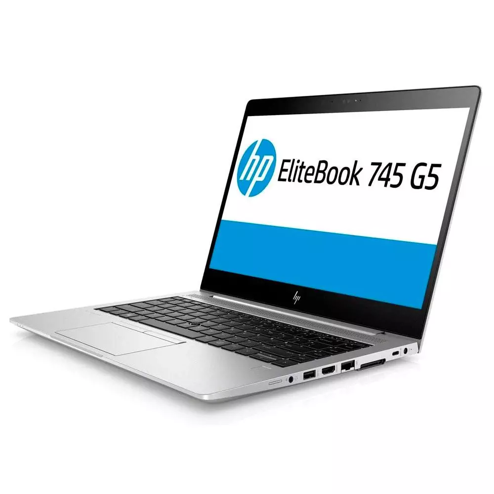 Port&aacute;til Reacondicionado HP Elitebook 745 G5 14"/ AMD Ryzen 5 PRO 2500U / 8Gb/ 256Gb SSD / Windows 11 Pro / Teclado espa&ntilde;ol / Grado A