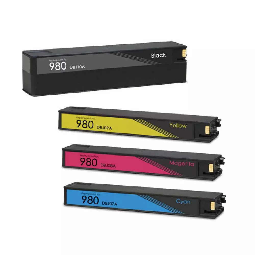 Tinta gen&eacute;rica para HP N980 XL Negro D8J10A